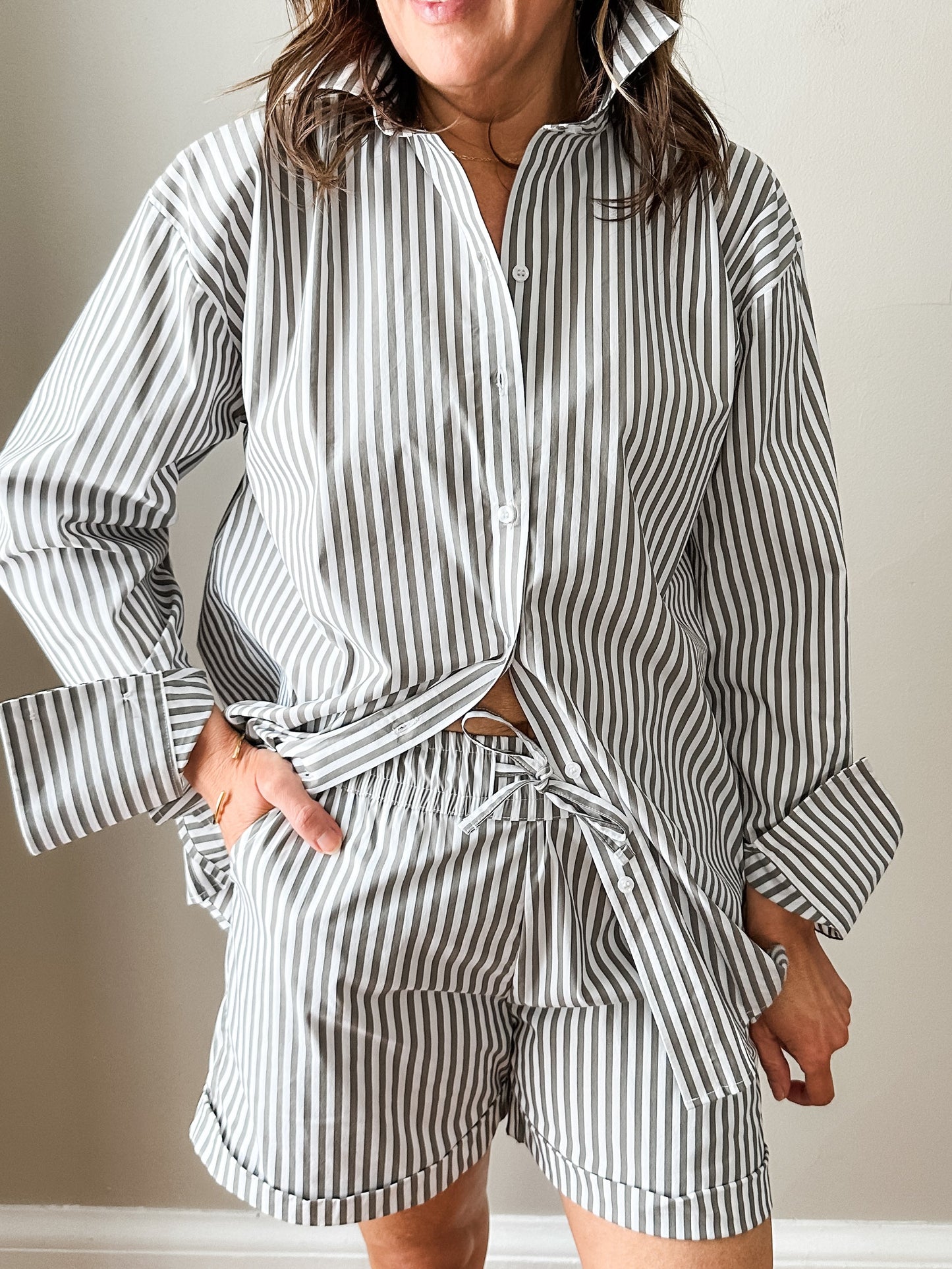 Button-Up Blouse