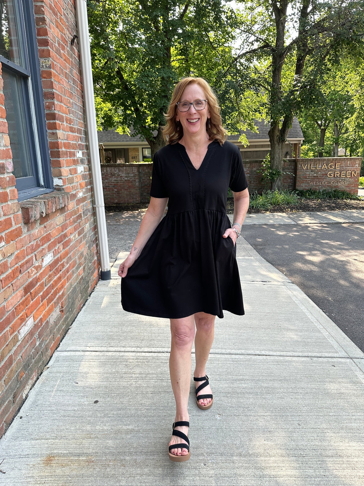 Sunset Knit Dress