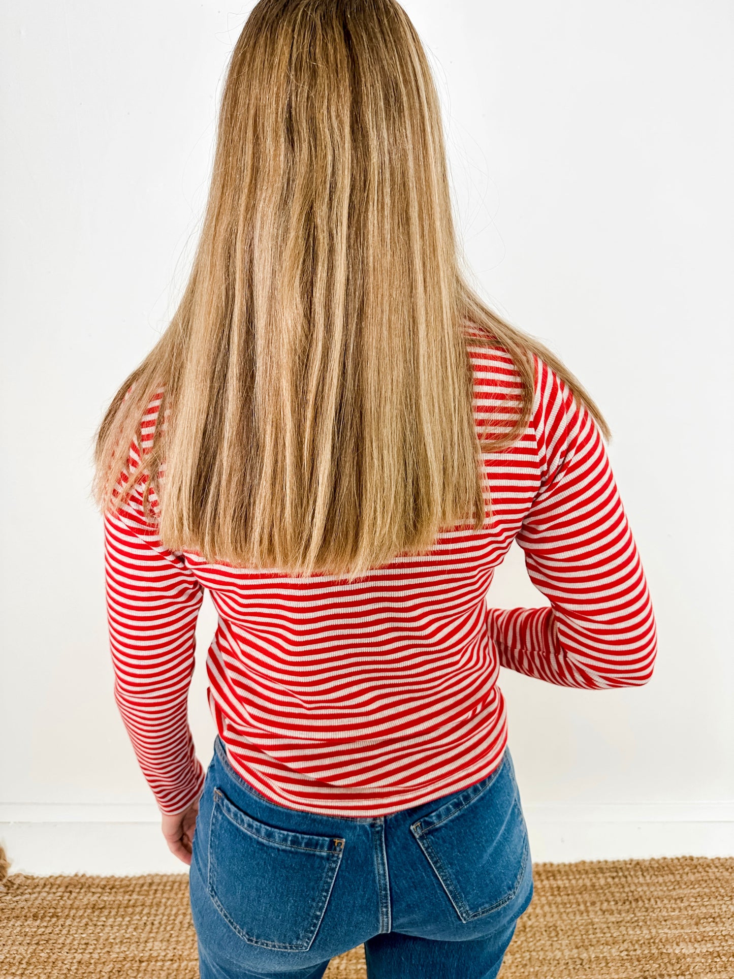 Stripe Knit Top