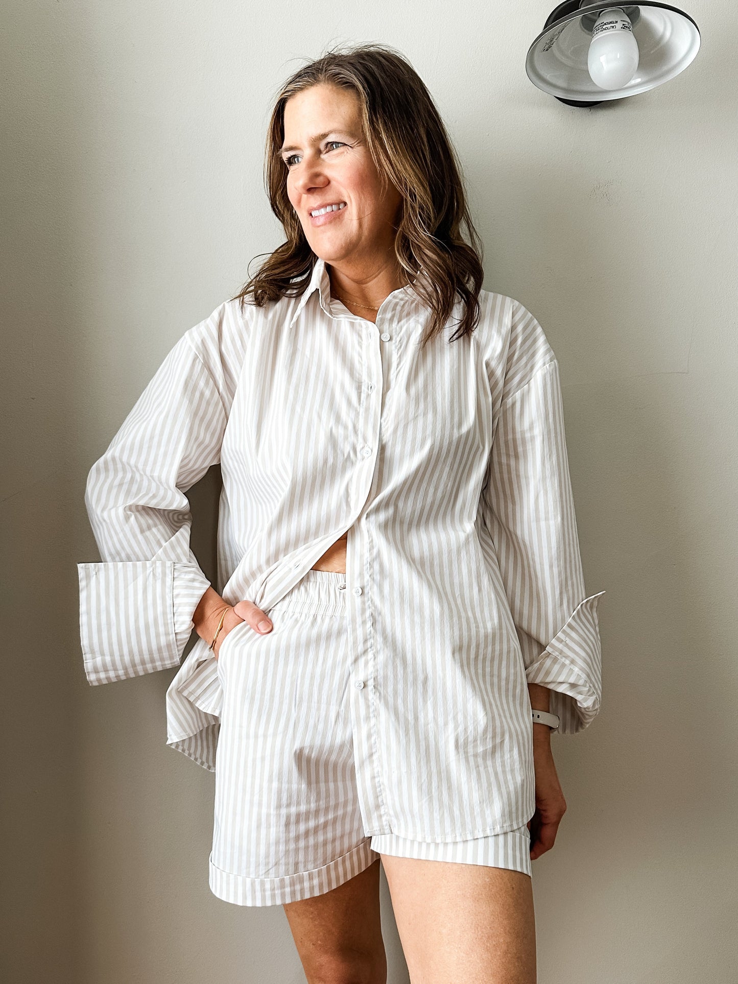 Button-Up Blouse
