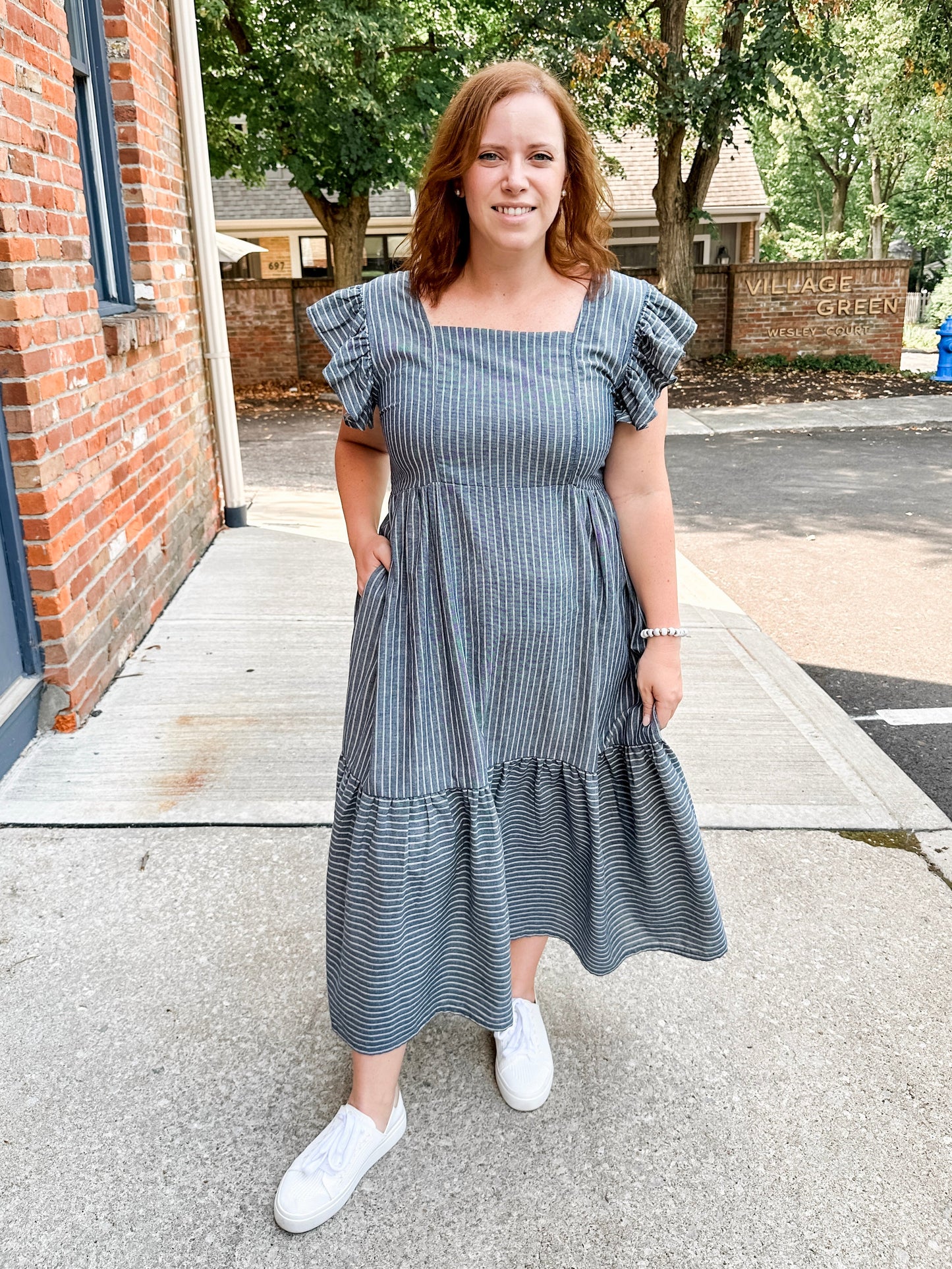 The Parker Tie-Back Dress