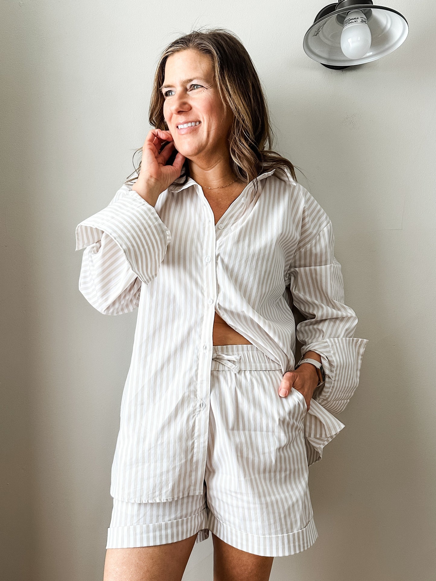 Button-Up Blouse