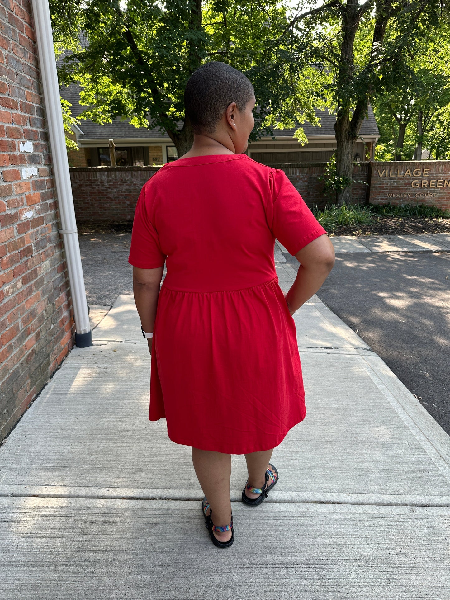 Sunset Knit Dress