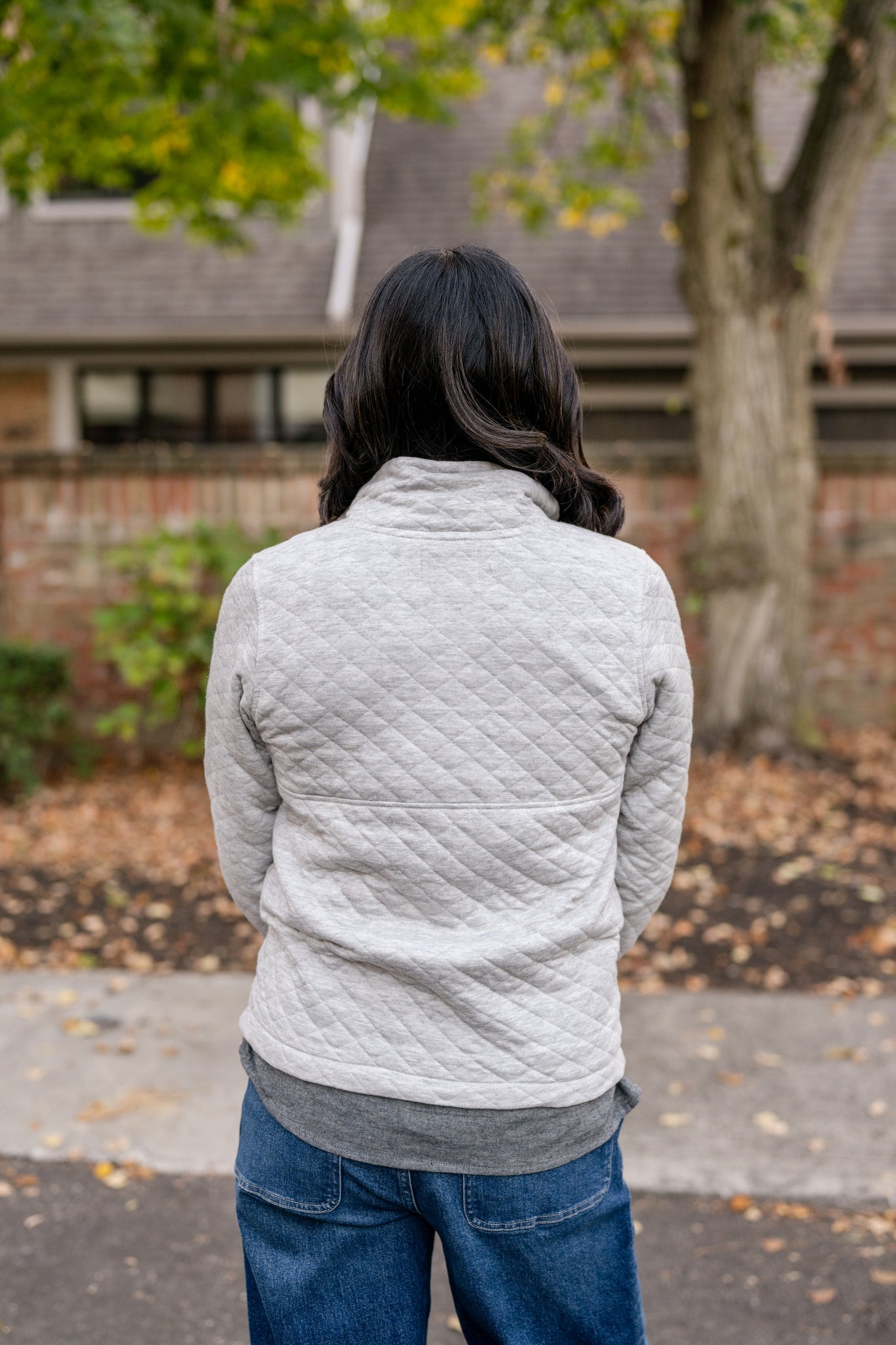 Snap Quilted Pullover