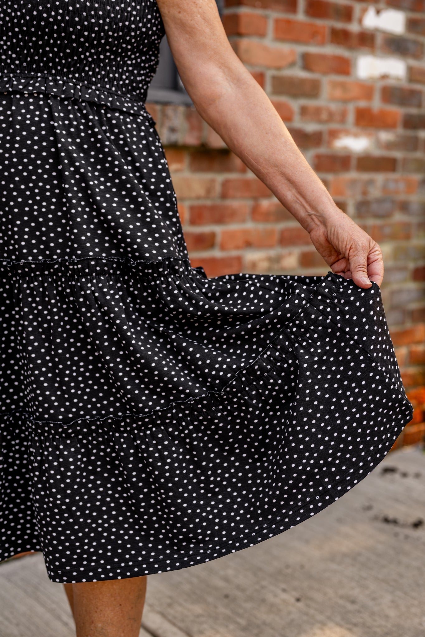 The Taylor Smocked Midi Dress