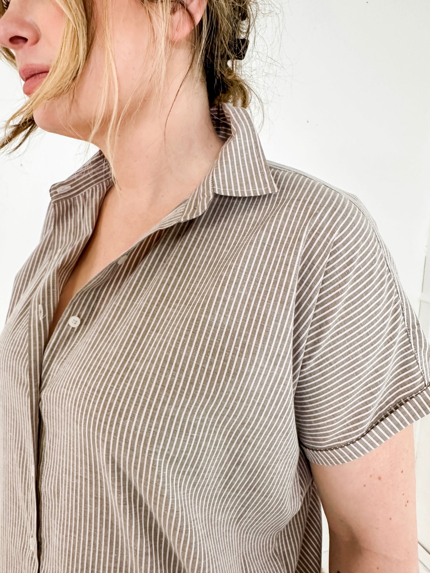 Resort Maxi Shirt Dress