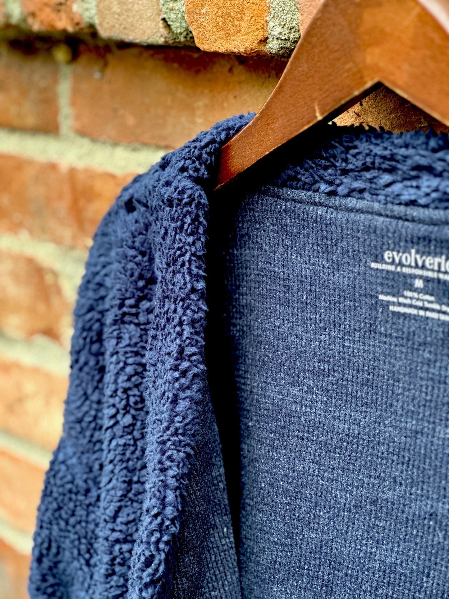 Sherpa Button-Front Cardigan