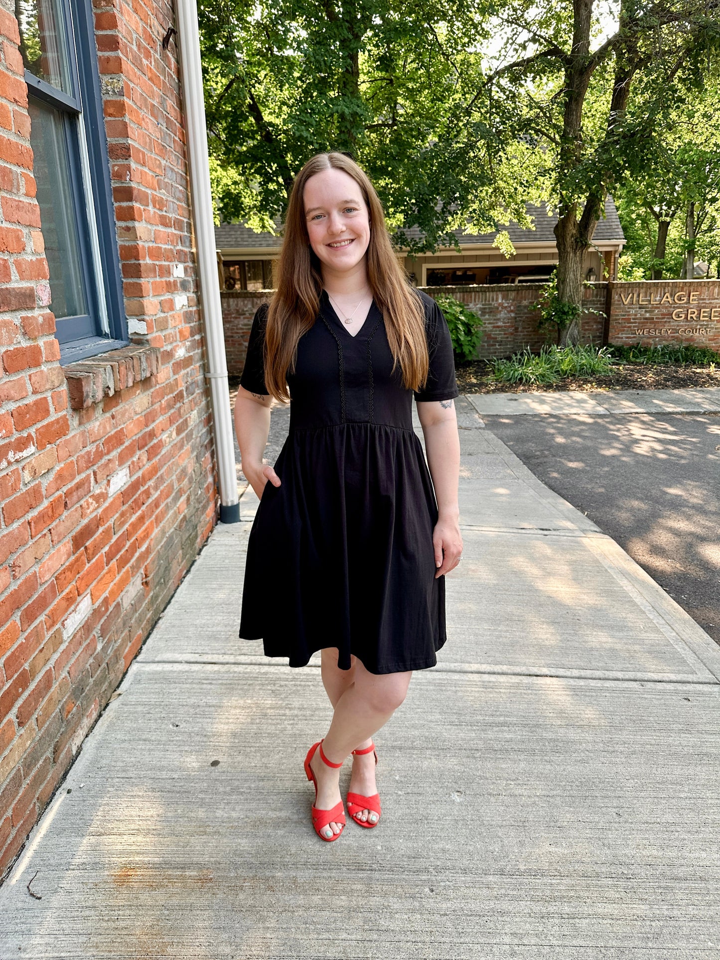 Sunset Knit Dress