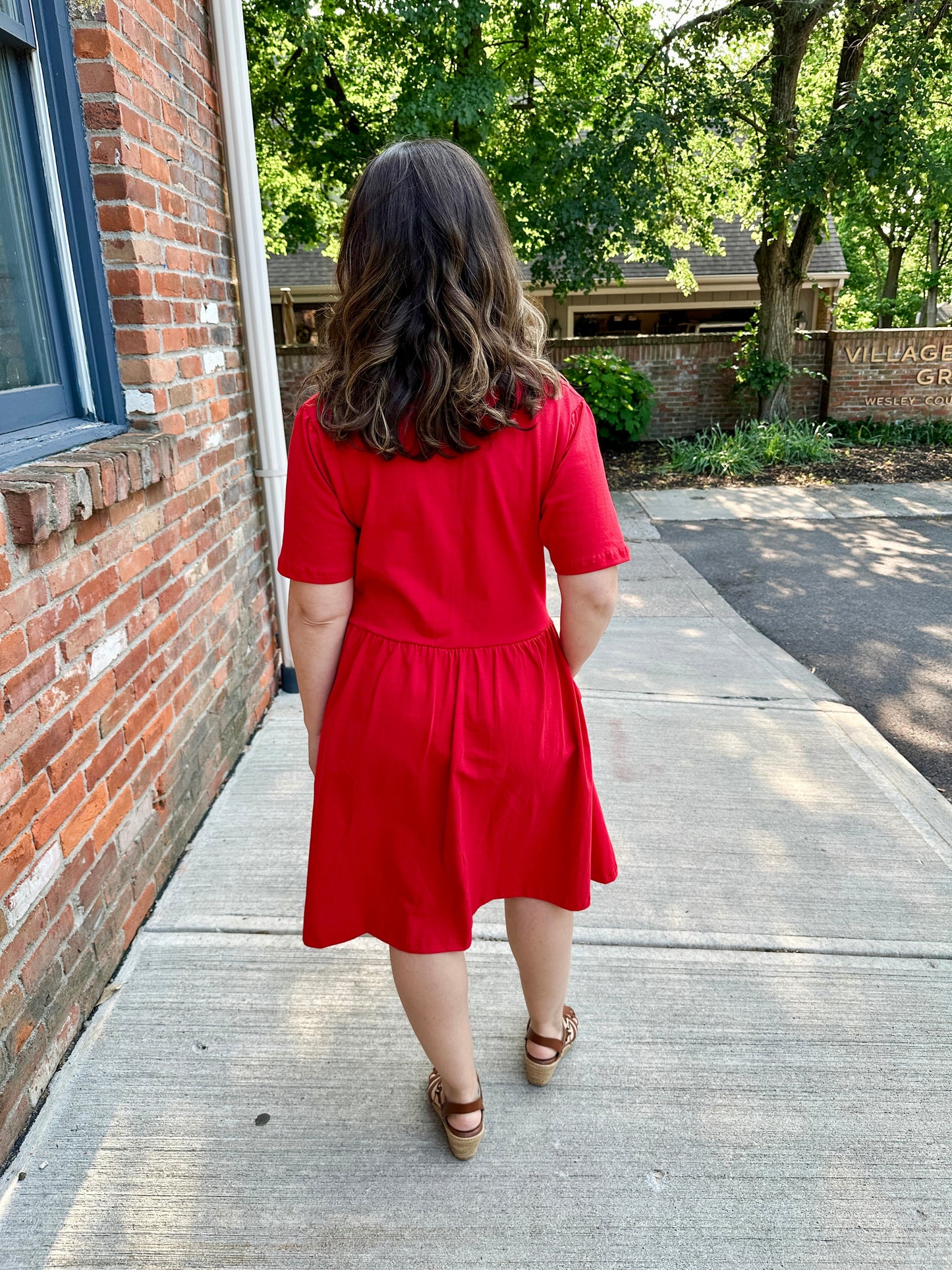 Sunset Knit Dress
