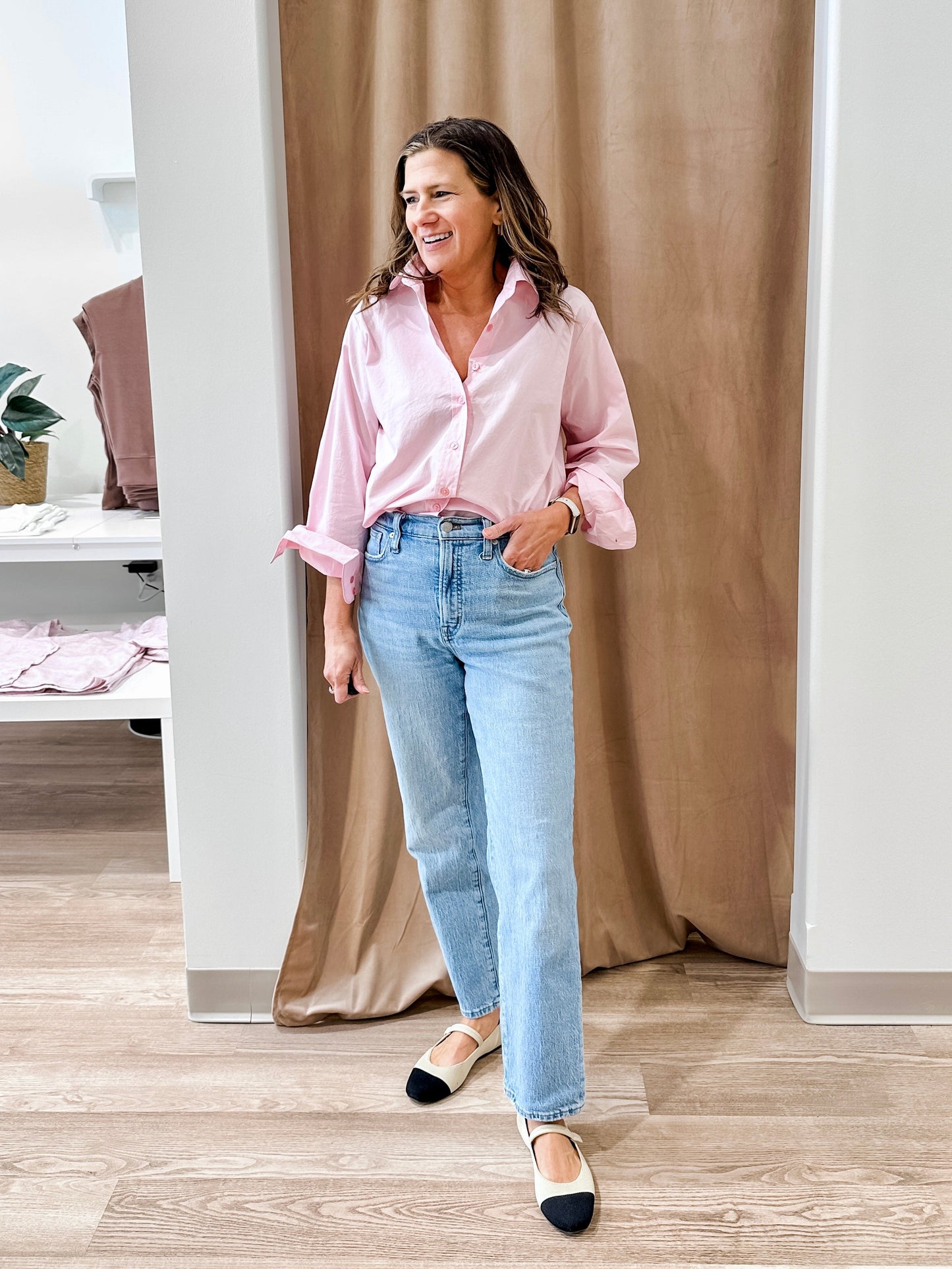 Button-Up Blouse