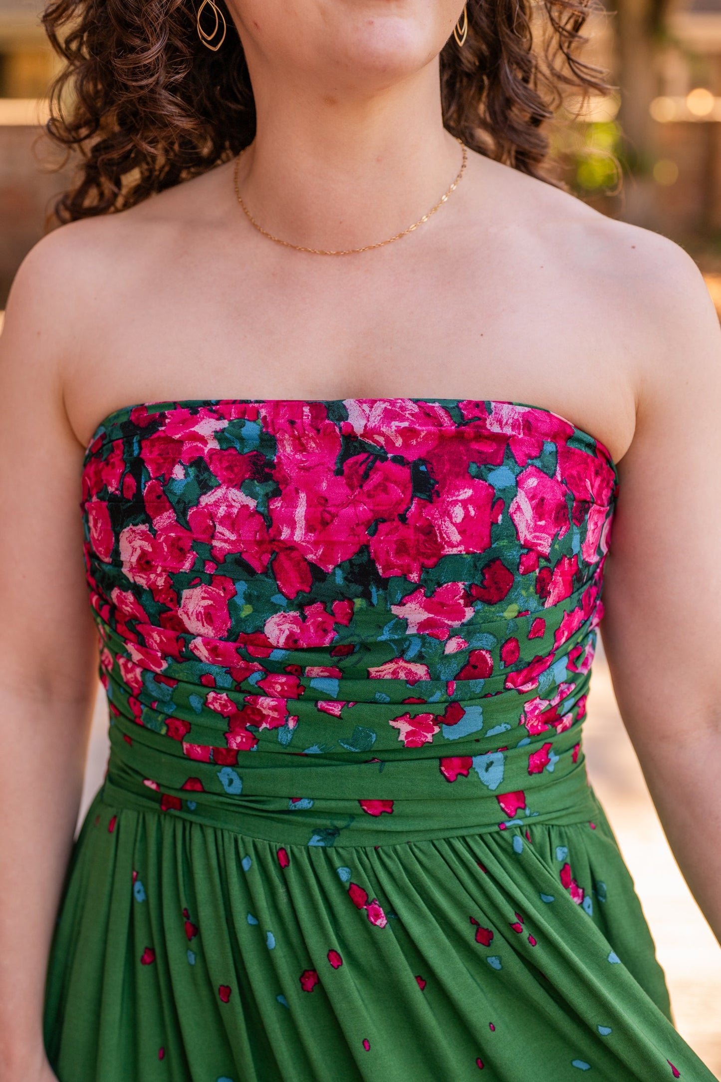 Mia Strapless Dress