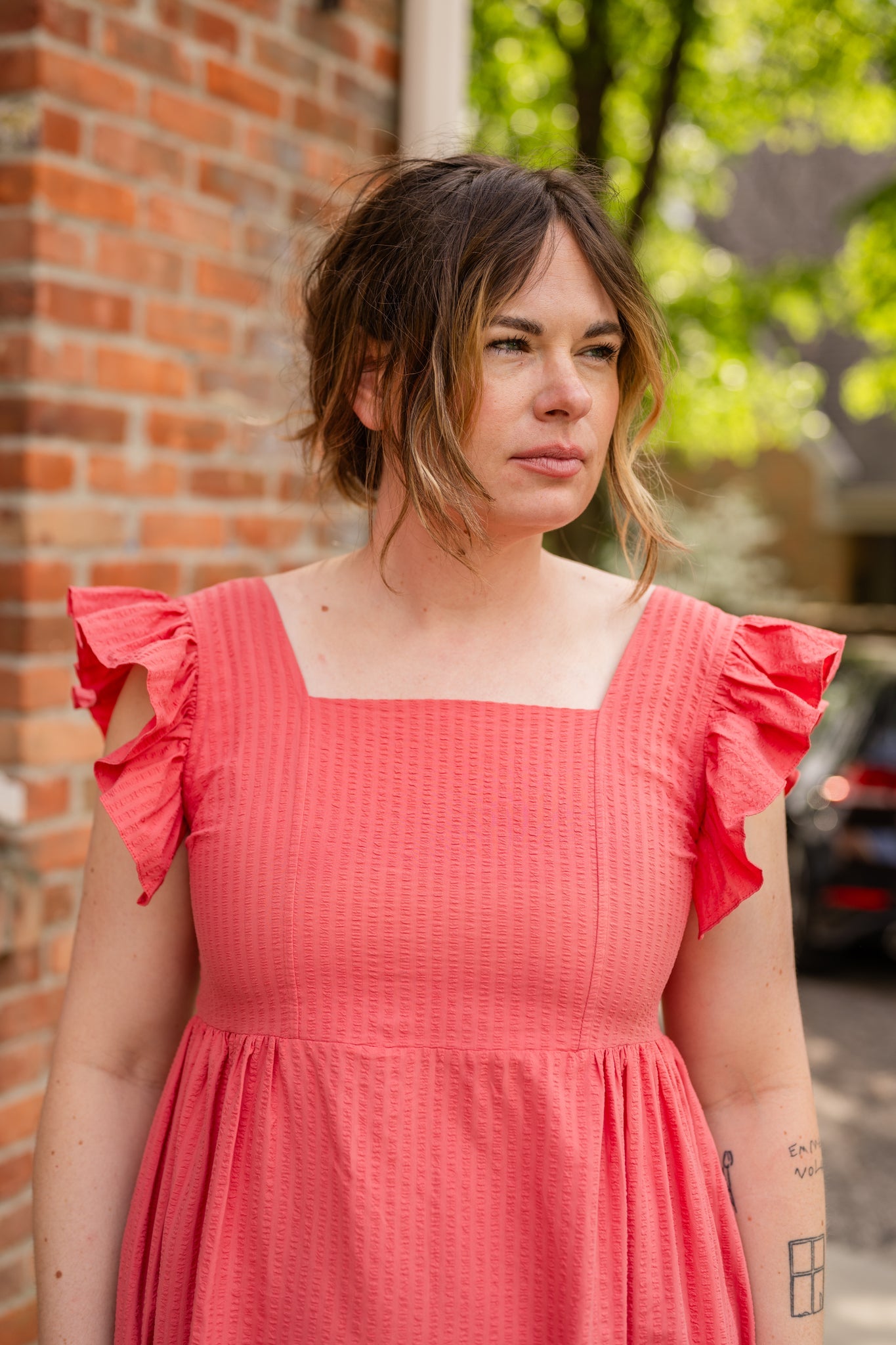 The Parker Tie-Back Dress