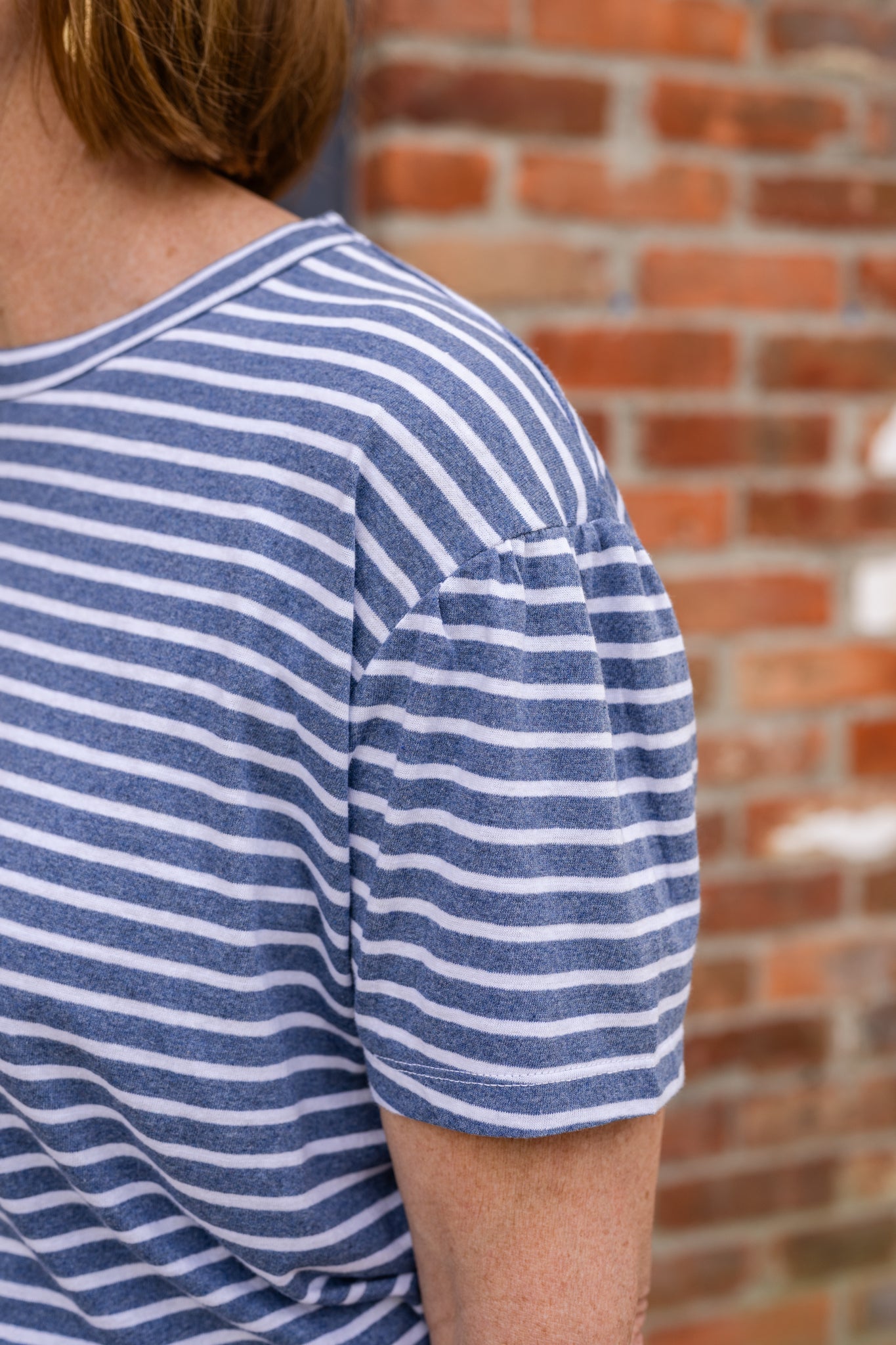 Blouson Short Sleeve Top