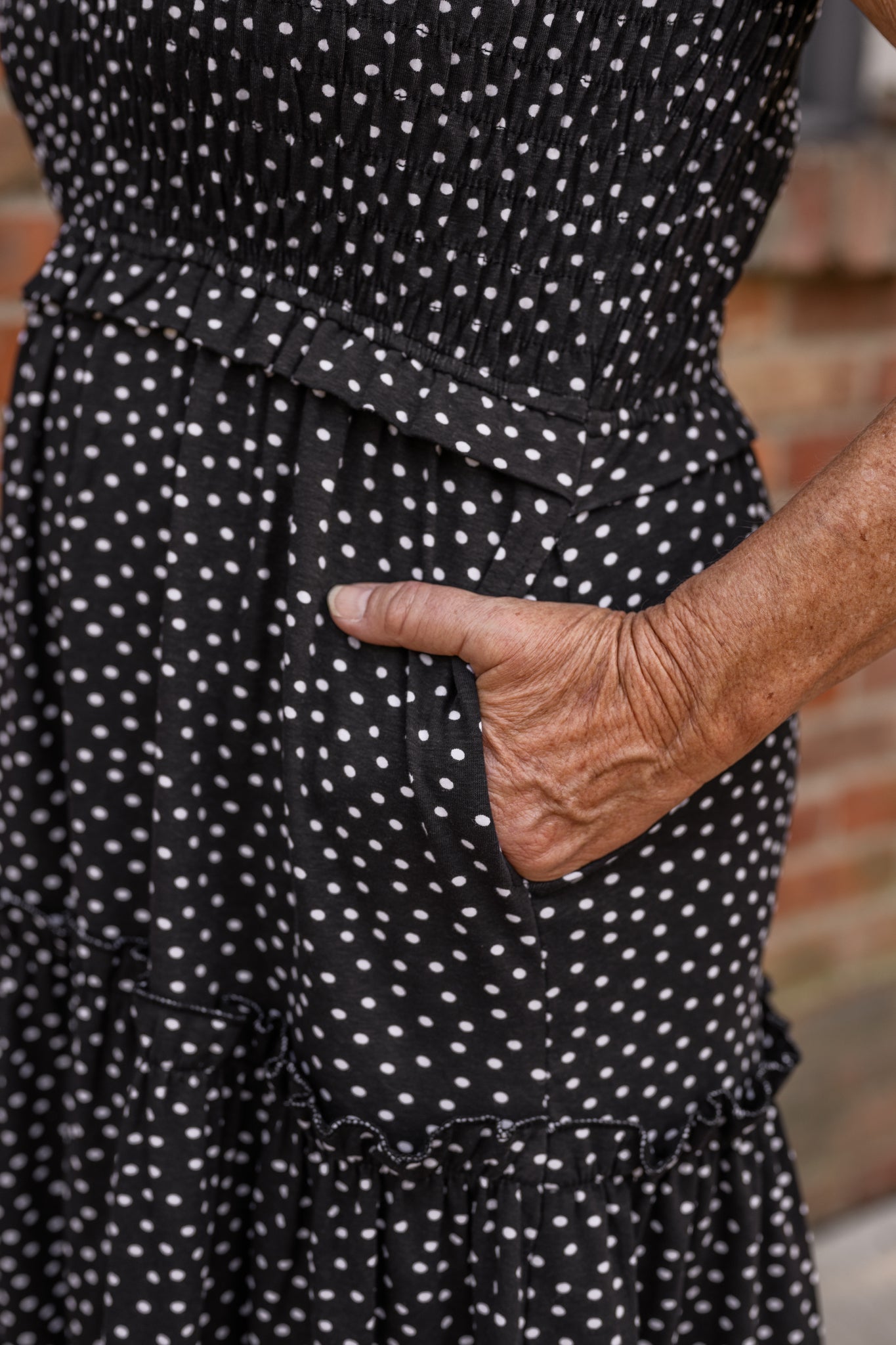 The Taylor Smocked Midi Dress