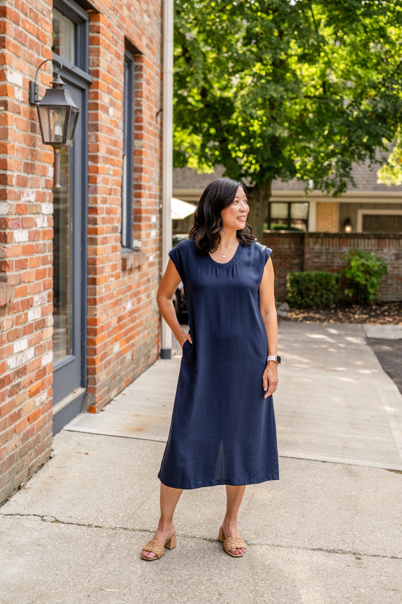Sophie Dress with Scoop Neck