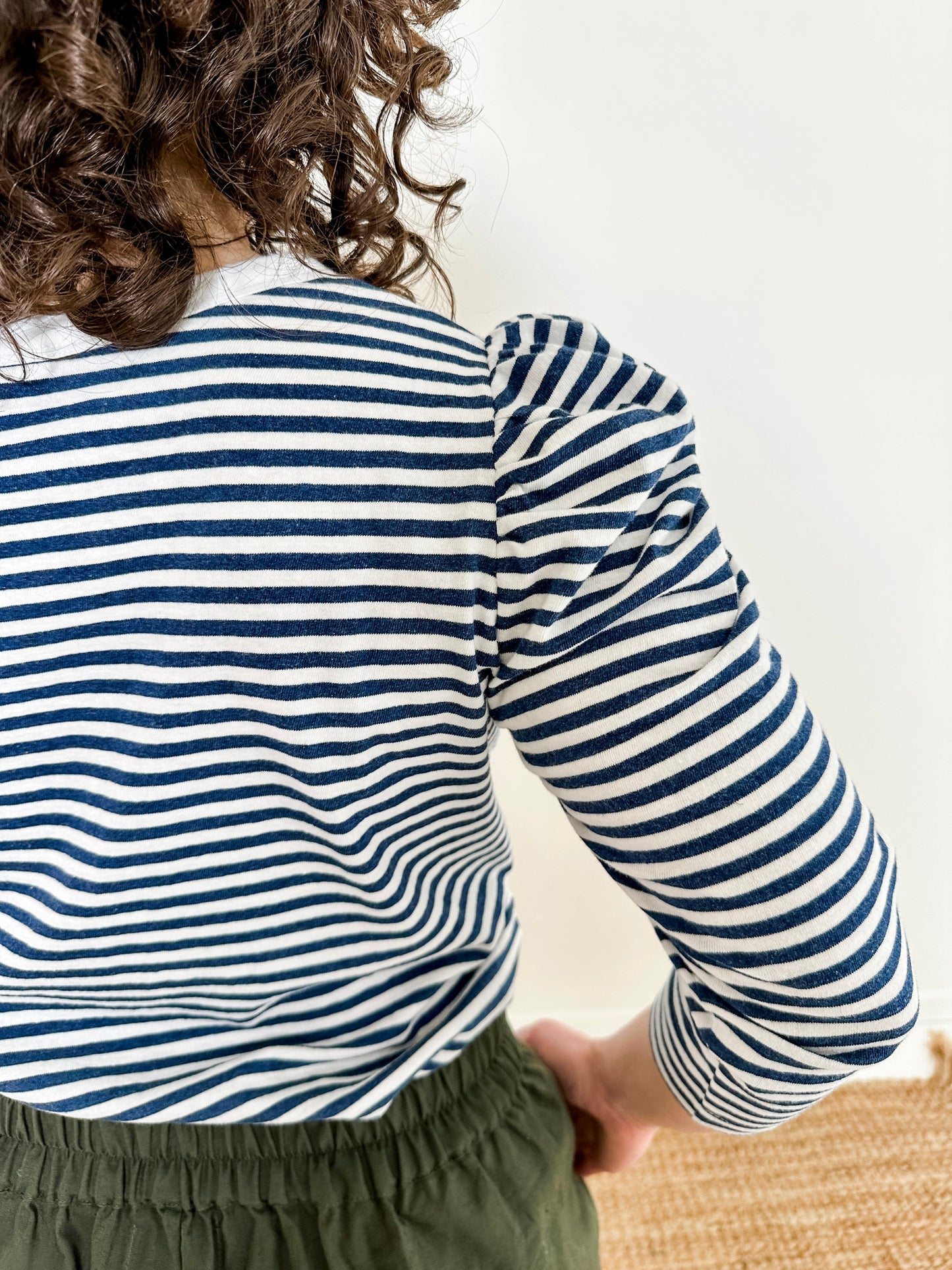 Puff Sleeve Knit Top