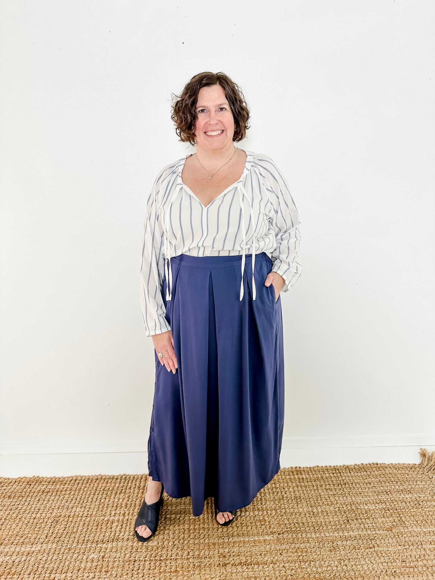 Willow Blouse with Neck Ties