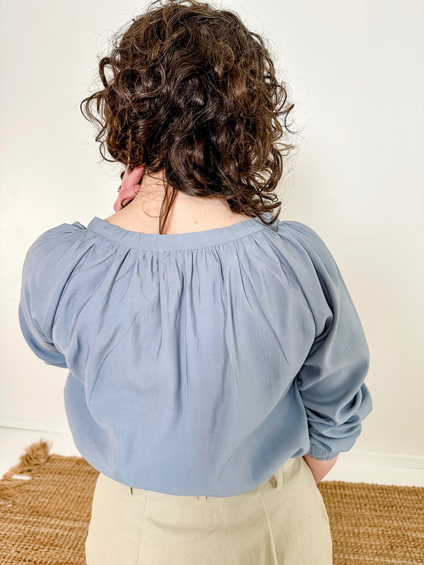 Willow Blouse with Neck Ties