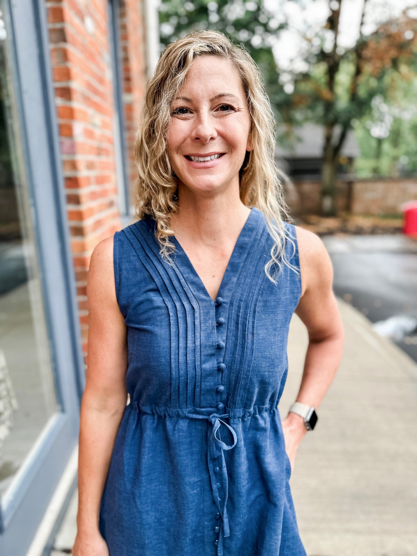 Piper Double V-Neck Dress